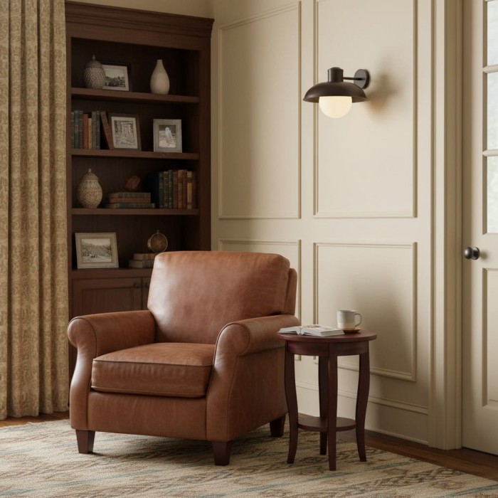 Applique murale Cordax style industriel moderne - Verre opale à lumière douce pour couloir ou chambre HL1938