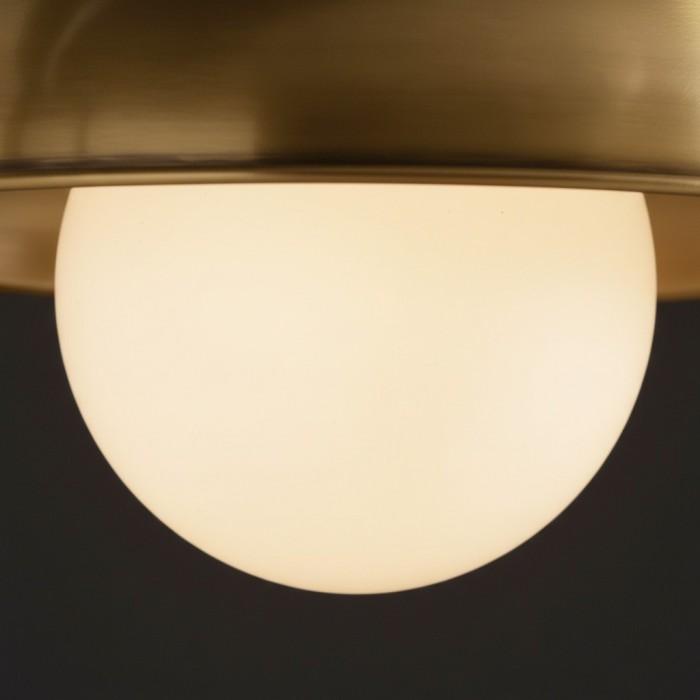 Applique murale Cordax style industriel moderne - Verre opale à lumière douce pour couloir ou chambre HL1938