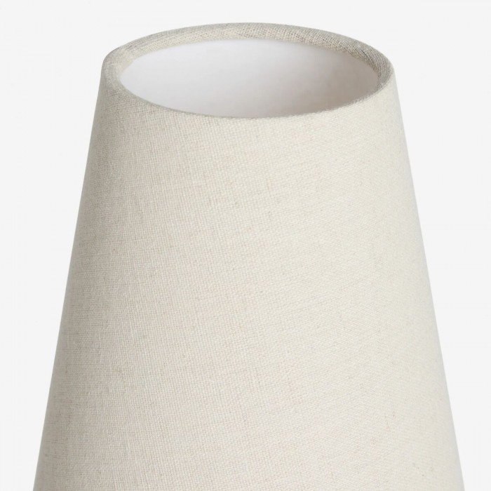 Cordove vloerlamp met drie taps toelopende kappen - Moderne minimalistische metalen stoffen lamp voor de woonkamer HL1860