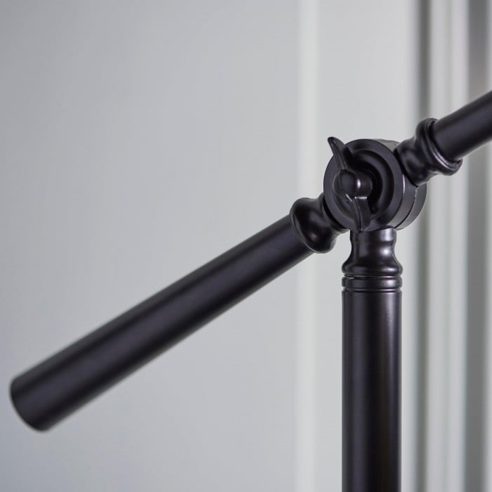 Lampadaire de bureau TF Dark Star Tiffany - Lampe de sol Art Déco en vitrail pour salon HL2249