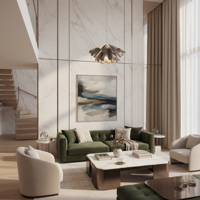 Elora kunststof hanglamp - Lichtgewicht modern design voor slaapkamers of woonkamers HL1990