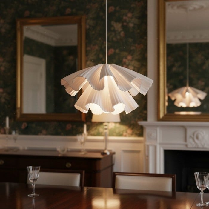 Elora kunststof hanglamp - Lichtgewicht modern design voor slaapkamers of woonkamers HL1990