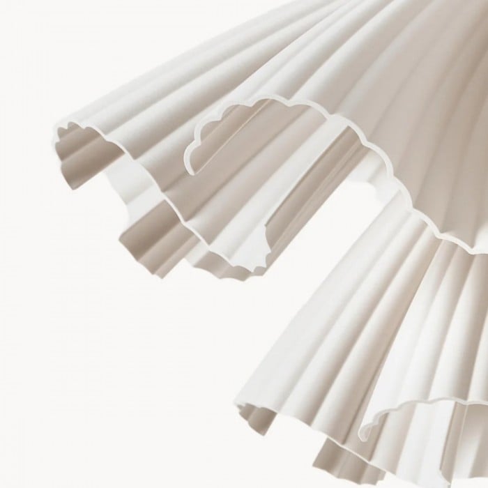 Elora kunststof hanglamp - Lichtgewicht modern design voor slaapkamers of woonkamers HL1990