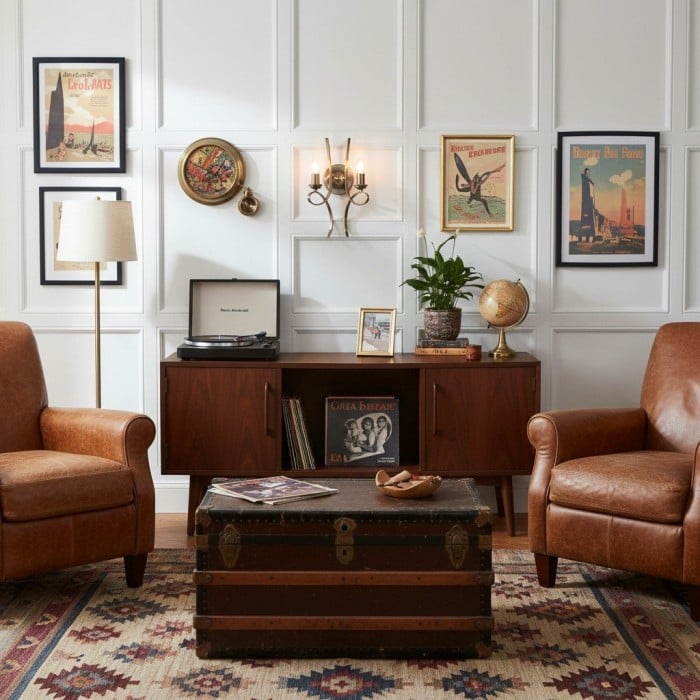 Foline Brushed Brass Wall Light - Timeless Wall Sconce for Living Rooms and Hallways HL2213