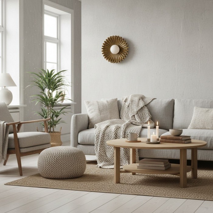 Glova Nordic Floral Ceramic Wall Light - Sculptural Accent Wall Lamp for Bedroom, Hallway, Living Room HL1930