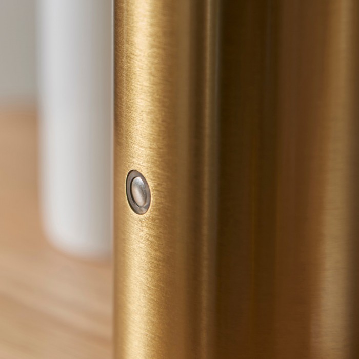 Oricone Portable LED Table Light - Touch-Dimmer Cordless Mushroom Lamp for Dining and Bedside HL2120