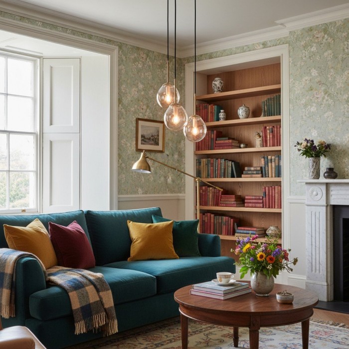 Glissora Hanglamp - Sculpturaal clusterontwerp van getint glas en metaal voor de entree HL1986