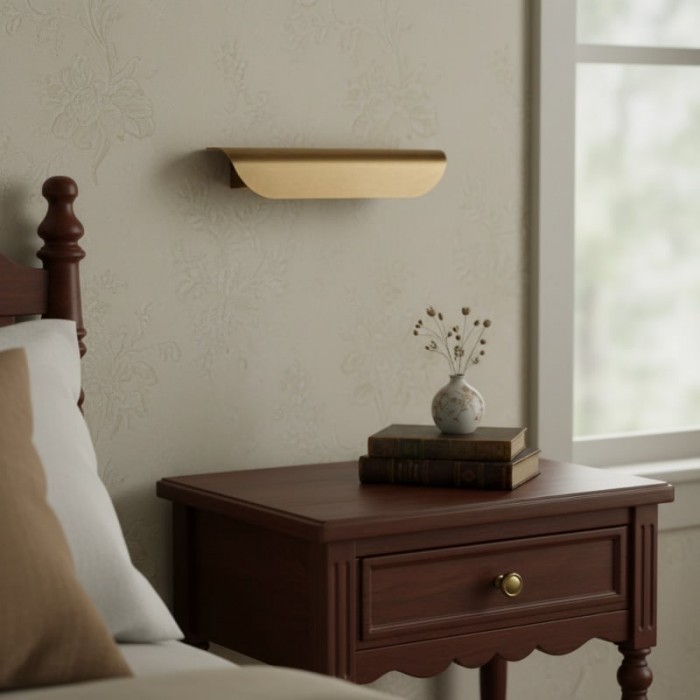 Hidra Modern Metal Wall Sconce - Minimalist Down-Light Sconce for Modern Homes HL1923