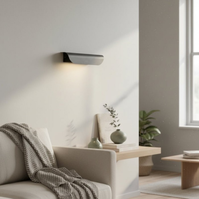 Hidra Modern Metal Wall Sconce - Minimalist Down-Light Sconce for Modern Homes HL1923