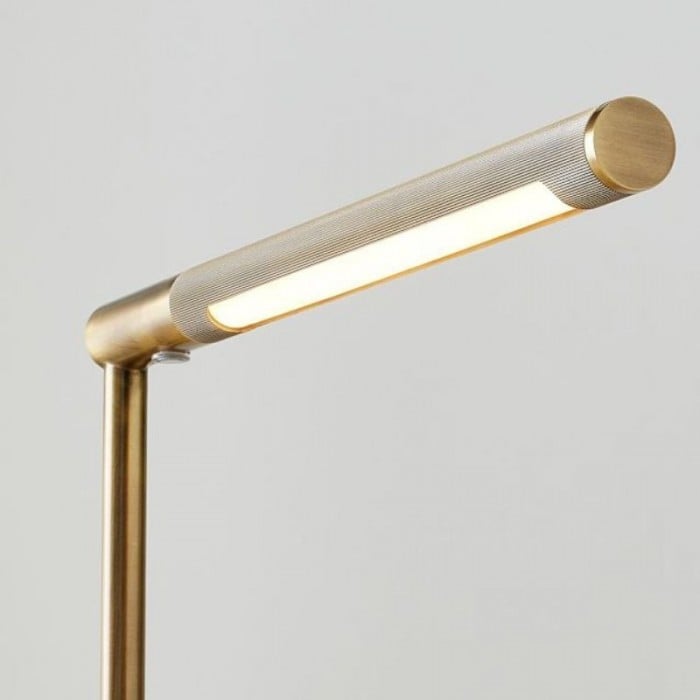 Lampe de bureau sur pied en métal Zorv HL2275 pour postes de travail à domicile