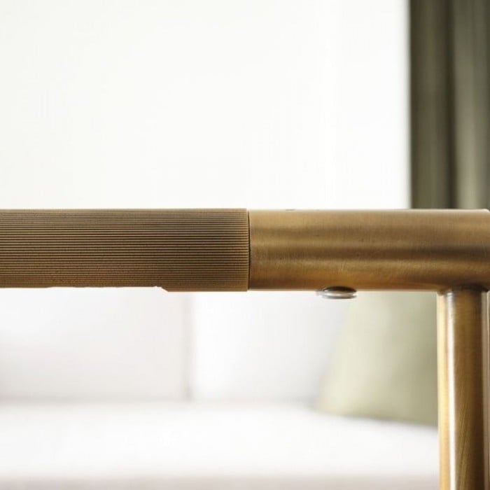 Lampe de bureau sur pied en métal Zorv HL2275 pour postes de travail à domicile