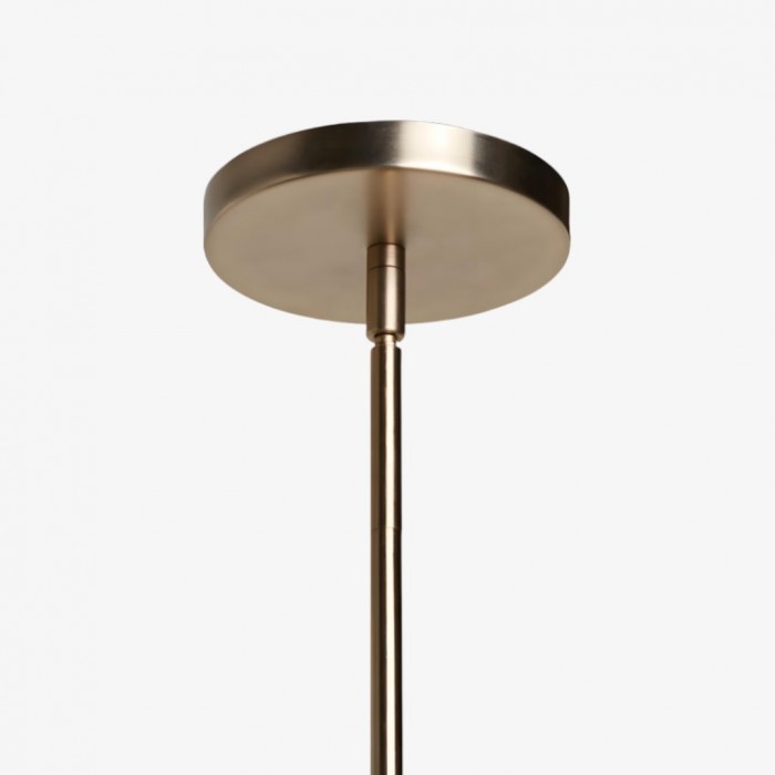 Kysara Linear Chandelier - Curved Lamp Arms and Fabric Shades are Suitable for Living Rooms or Dining Rooms HL1887