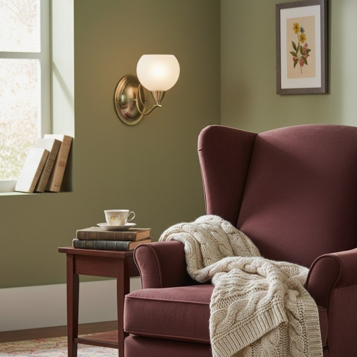 Applique murale incurvée moderne Armicora - Luminaire décoratif élégant pour salons et chambres HL2172