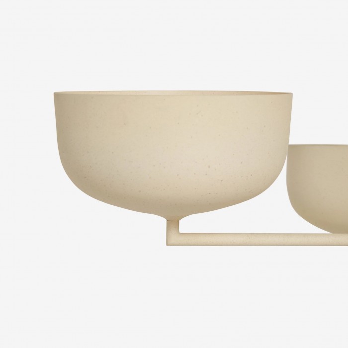 Lustrona Multi-Light Chandelier Metal Dome Shades - Streamlined Modern for Dining Room HL1872