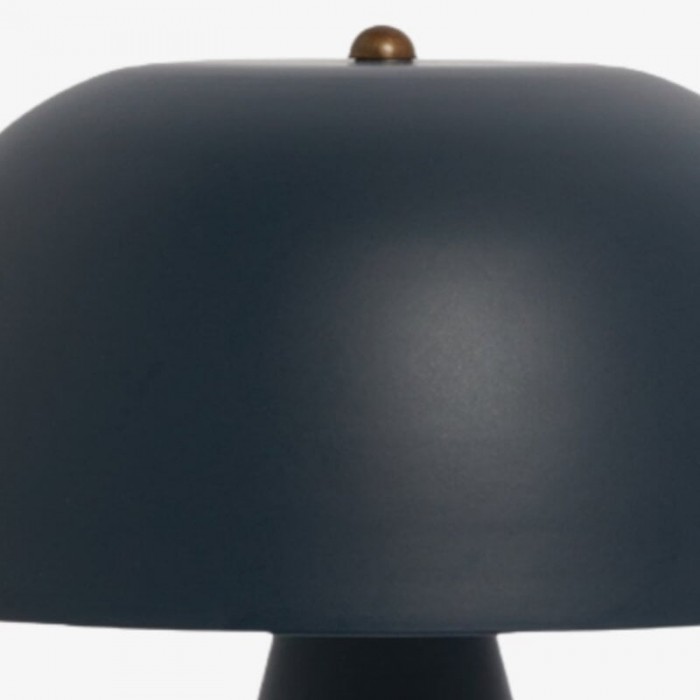 Lustrona Wembley Pleated Cordless Table Lamp Vintage - Inspired Accent Lighting for Living Room HL1846