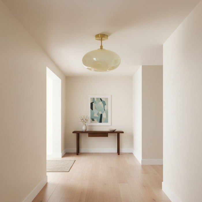 Orra plafondlamp - Sculpturaal bolvormig ontwerp, modern, minimalistisch, veelzijdig voor de woonkamer HL1982