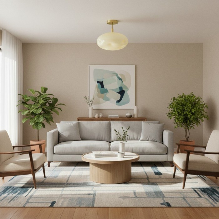 Orra Ceiling Lamp - Sculptural Globe Design Modern Minimalist Versatile for Living Room HL1982