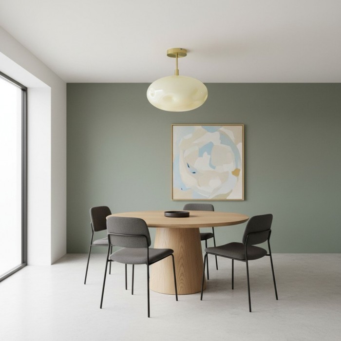 Orra plafondlamp - Sculpturaal bolvormig ontwerp, modern, minimalistisch, veelzijdig voor de woonkamer HL1982