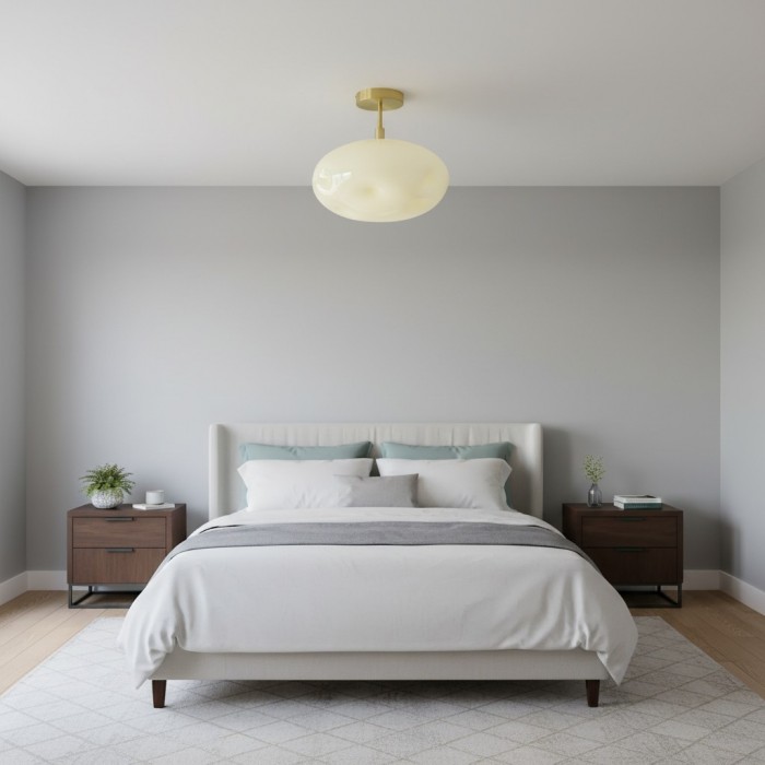 Orra Ceiling Lamp - Sculptural Globe Design Modern Minimalist Versatile for Living Room HL1982