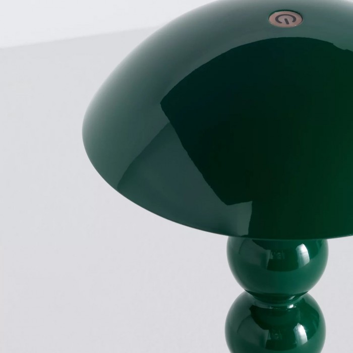 Modo LED Table Lamp - Orb-Stacked Base Mushroom Shade Perfect for Living Room or Bedroom HL1901