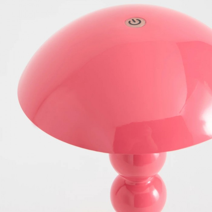 Modo LED Table Lamp - Orb-Stacked Base Mushroom Shade Perfect for Living Room or Bedroom HL1901