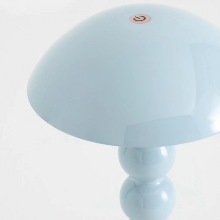 Modo LED Table Lamp - Orb-Stacked Base Mushroom Shade Perfect for Living Room or Bedroom HL1901