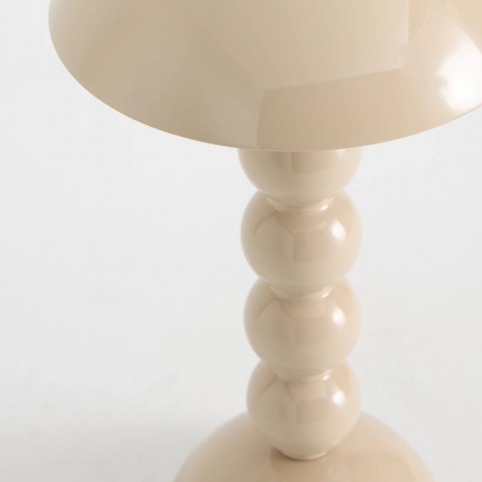 Modo LED Table Lamp - Orb-Stacked Base Mushroom Shade Perfect for Living Room or Bedroom HL1901