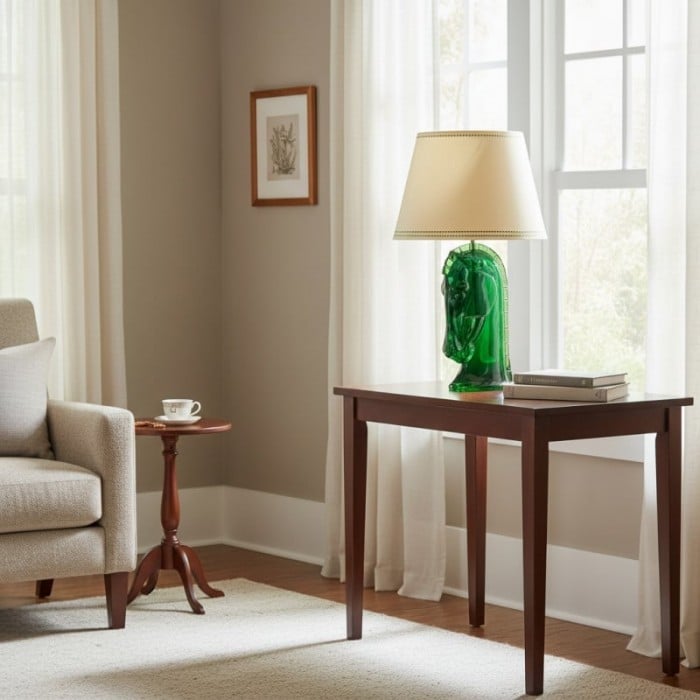 Modo Sculptural Horse Head Table Lamp in Resin - Decorative Table Light for Home Office HL1897