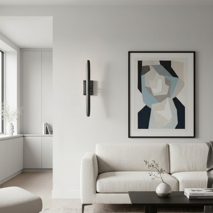 Modo Wandlamp Minimalistisch Metalen Frame - Eigentijds Design voor Slaapkamer, Hal en Kantoor HL1905