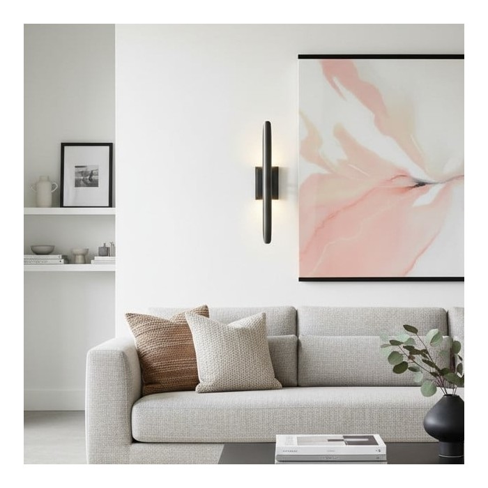 Modo Wandlamp Minimalistisch Metalen Frame - Eigentijds Design voor Slaapkamer, Hal en Kantoor HL1905