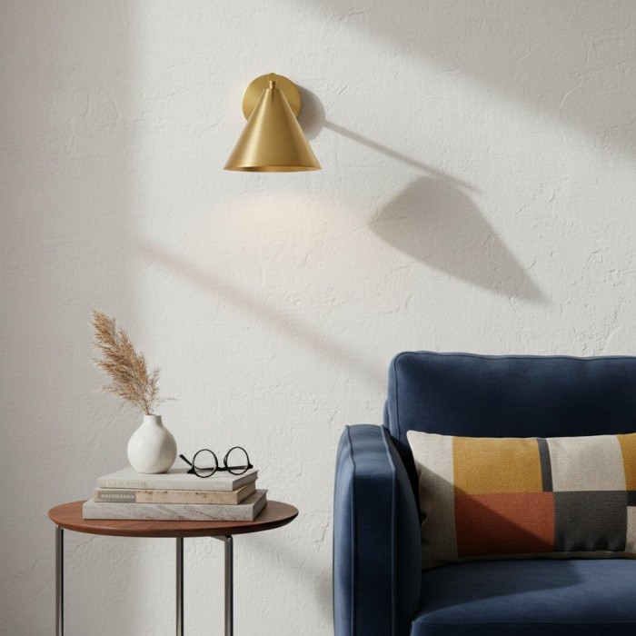 Oricone Moderne Wandlamp met Verstelbare Arm - Minimalistisch Metalen Design voor Huisinterieurs HL2148