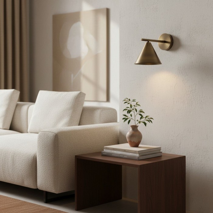 Oricone Moderne Wandlamp met Verstelbare Arm - Minimalistisch Metalen Design voor Huisinterieurs HL2148