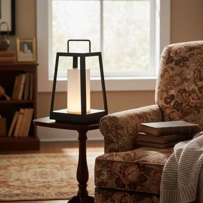 Ambulux Outdoor Portable Lamp - Compact Lantern Aesthetic for Camping or Dining HL2189