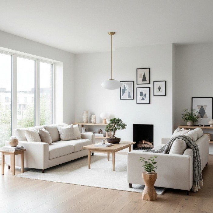 De elegante ovale hanglamp Ovalitus zorgt voor sfeerverlichting boven het keukeneiland (HL2264).