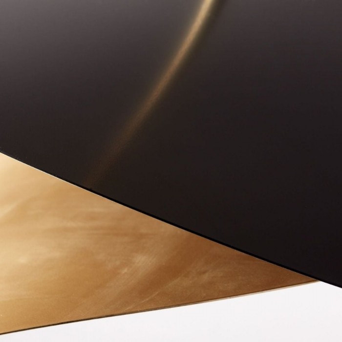 Tynora hanglamp - Modern met metallic afwerking en glas HL2267