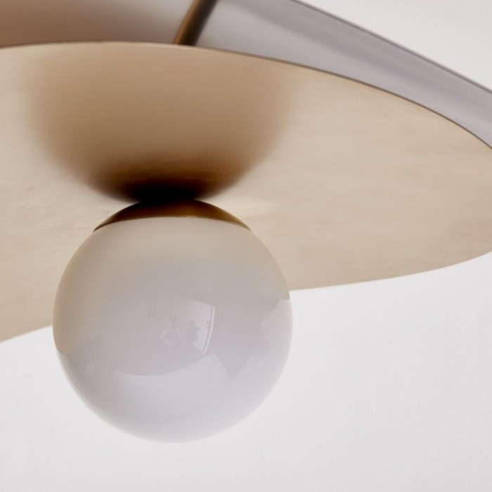 Tynora hanglamp - Modern met metallic afwerking en glas HL2267