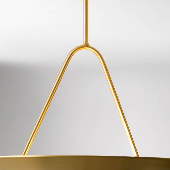 Plara Minimalist dome style hanging light with refined lines for home or commercial use HL1925