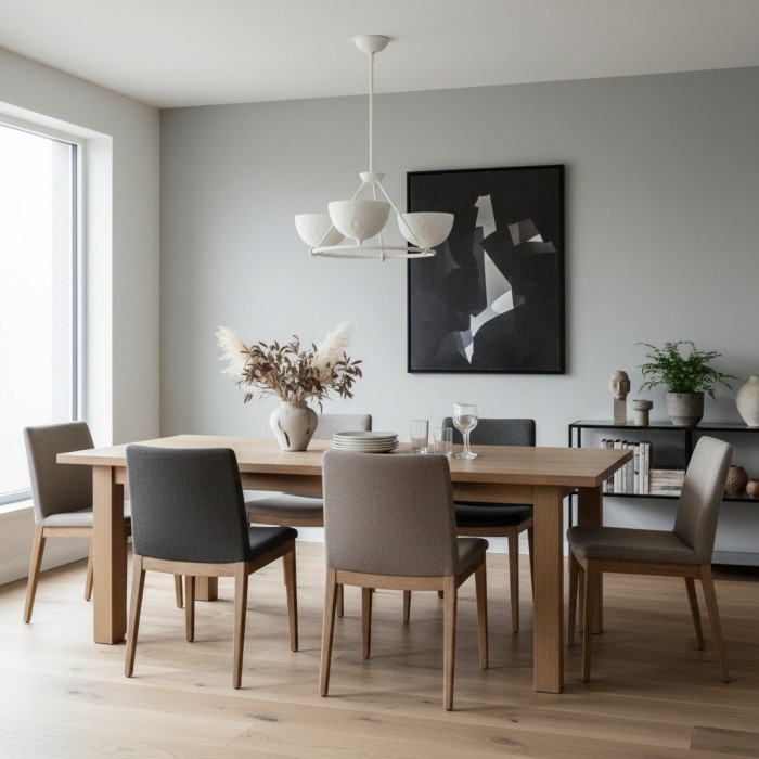 Plara Multi‑Light Chandelier - Modern Polyresin and Plaster for Dining & Foyer HL1928