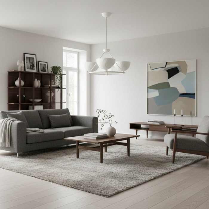 Plara Multi‑Light Chandelier - Modern Polyresin and Plaster for Dining & Foyer HL1928