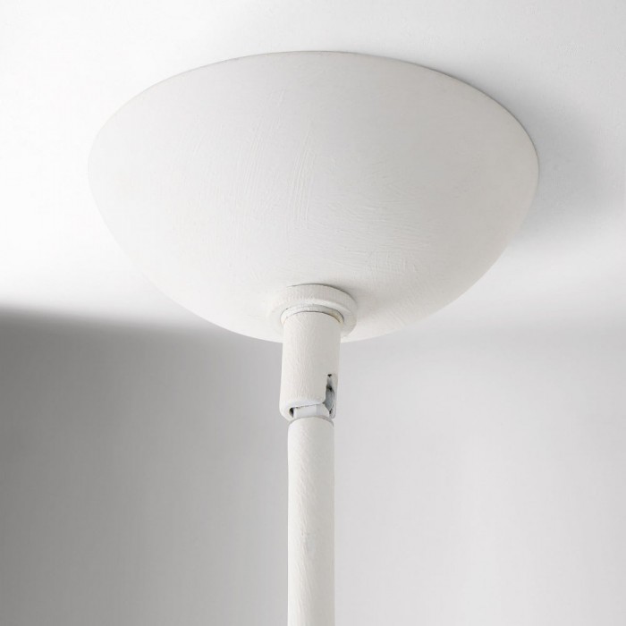 Plara Plaster-Texture Halo Chandelier - Modern Ring Ceiling Lamp for Living & Dining HL1924