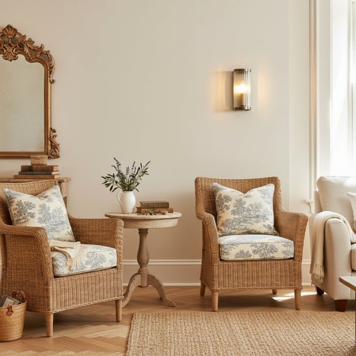 RibGlow Art Deco Ribbed Glass Wall Light - Vintage-Inspired Sconce for Living Room HL2037