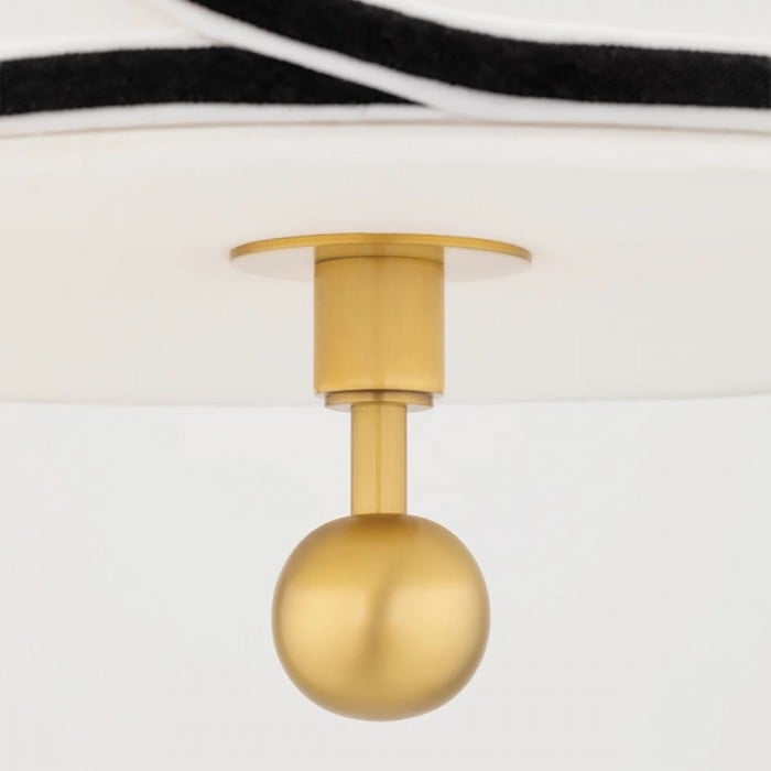 Roven 3-Light Drum Pendant Light - Modern Transitional Layered Fabric for Dining Room or Living Room HL1941