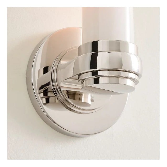 Roven Modern Wall Sconce Inspired with Glass Cylinder Shade - Versatile Accent For Living Room HL1942