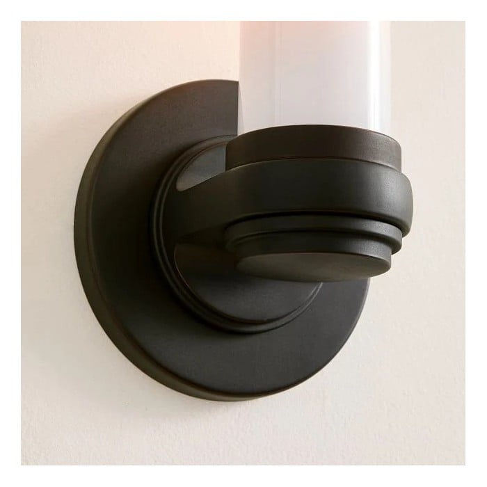 Roven Modern Wall Sconce Inspired with Glass Cylinder Shade - Versatile Accent For Living Room HL1942