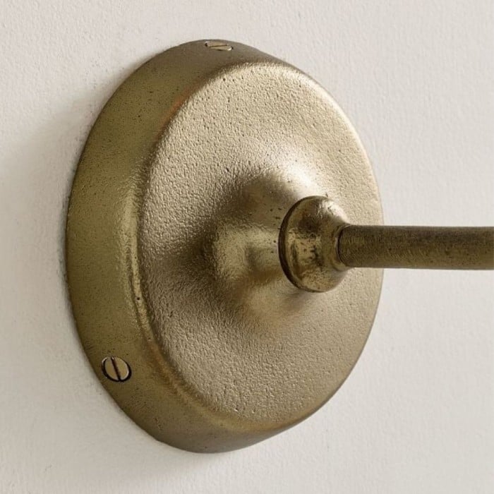 Roven Vintage Forged Iron Sconce - Botanical Wall Light to Elevate Your Home Decor HL2276