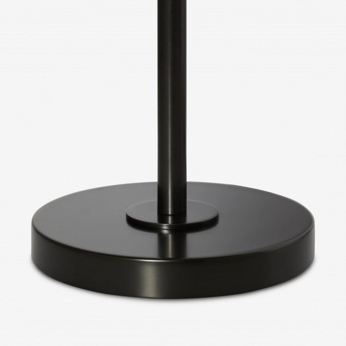 Ruffmeto Transitional Slim Table Lamp - Sculptural Shade Lighting for Living Room or Bedroom HL1851