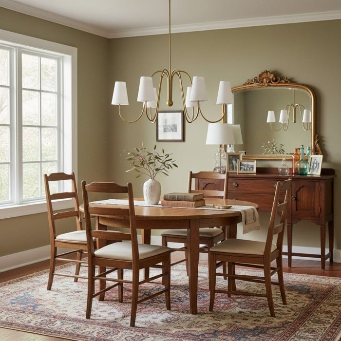 Serena Vintage Metall-Kronleuchter - Mehrarmiger Kronleuchter für den Wohnbereich HL1966