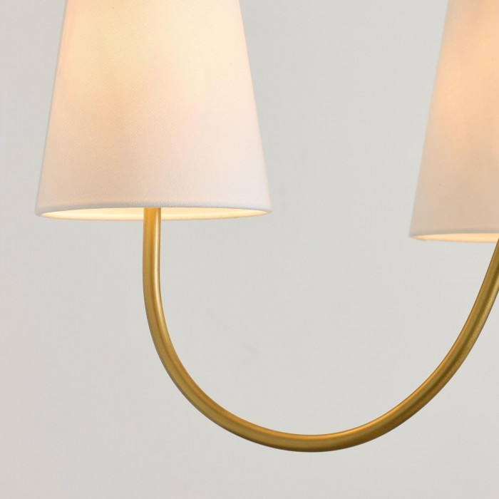 Serena Vintage Metall-Kronleuchter - Mehrarmiger Kronleuchter für den Wohnbereich HL1966