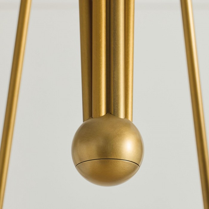 Serena Vintage Metall-Kronleuchter - Mehrarmiger Kronleuchter für den Wohnbereich HL1966