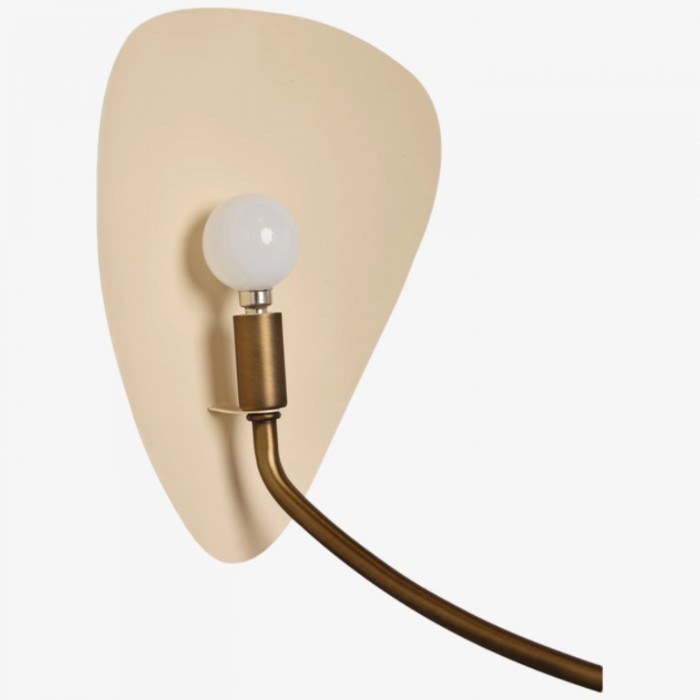 Lámpara de araña artística Shella - Diseño de brazo curvo para comedores o salas de estar HL1889